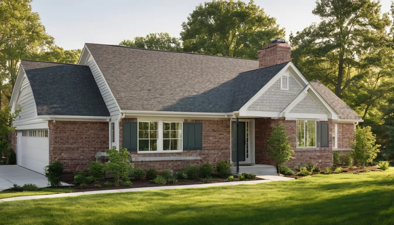 Home exterior in the Houston area with fresh vinyl siding being installed on a sunny day
